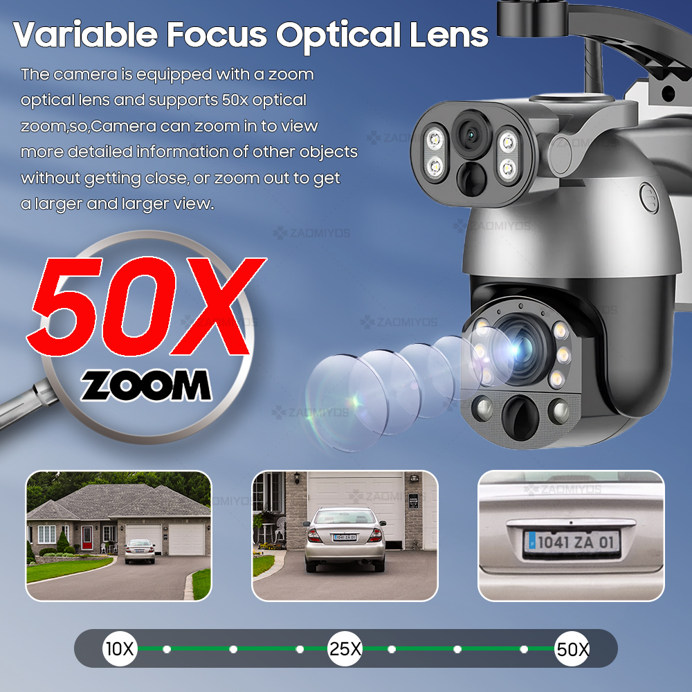 كاميرا 4K 50X ZOOM 10MP تعمل ب - مراجعة Smart Home Camera Ezviz وسعره