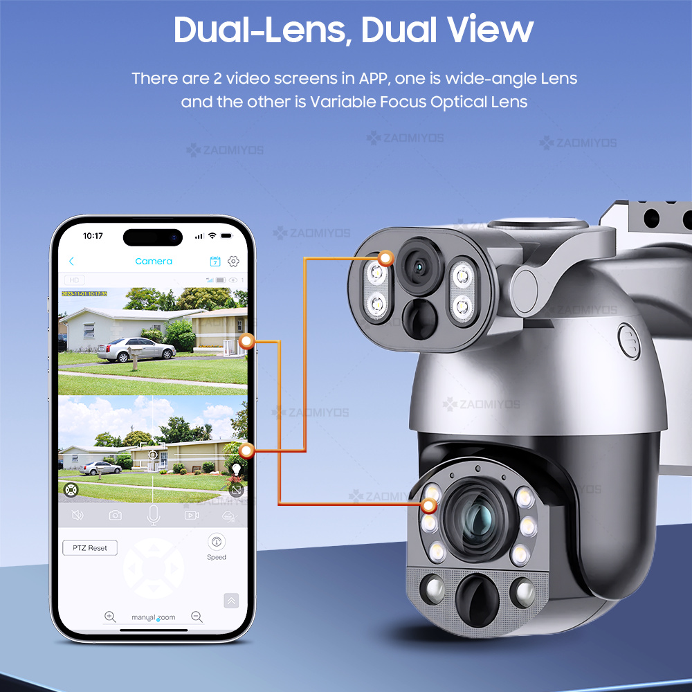 كاميرا 4K 50X ZOOM 10MP تعمل ب - مراجعة Smart Home Camera Ezviz وسعره