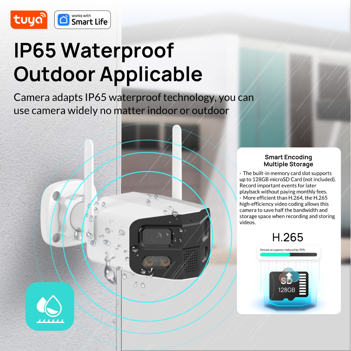تويّا سمارت 4MP 2.5K عدسة مزدو - مراجعة Smart Home Camera Ezviz وسعره