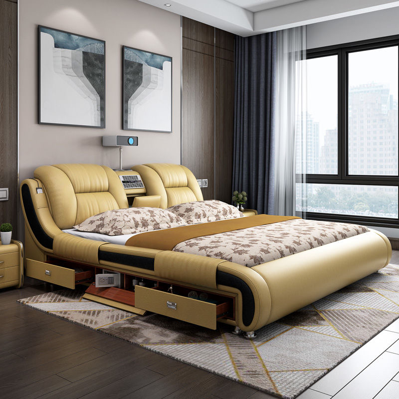 أثاث غرف نوم فاخر وعصري، سرير  - مراجعة Smart Home Plus وسعره