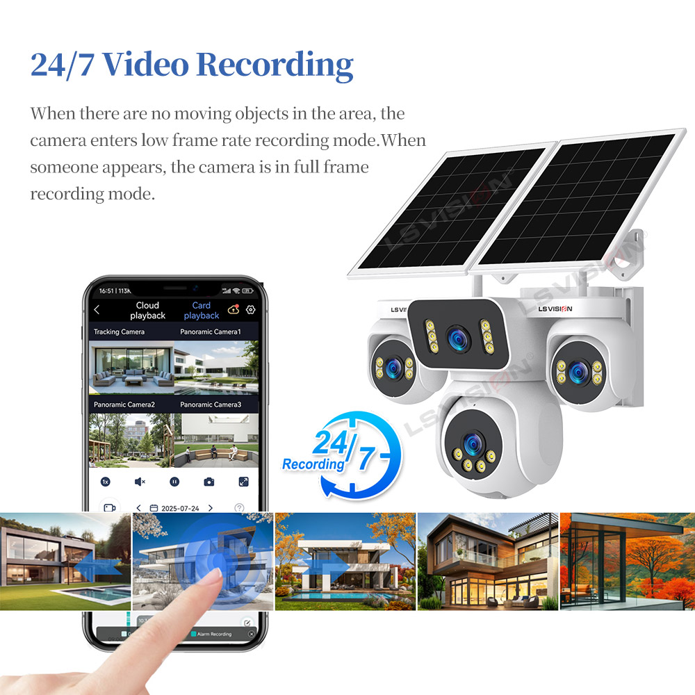 كاميرات مراقبة خارجية رباعية ا - مراجعة Smart Home Camera Ezviz وسعره
