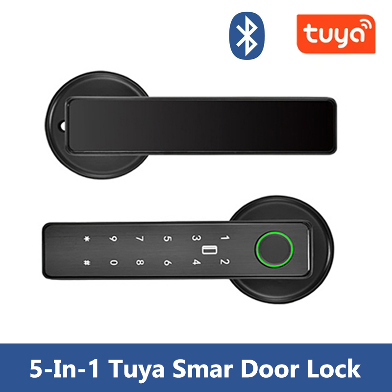 Tuya قفل الباب الذكي أقفال بصم - مراجعة Smart Home Door Lock وسعره