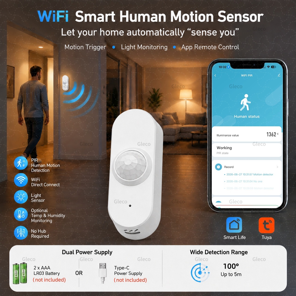 مستشعر حركة ذكي واي فاي من توي - مراجعة Smart Home Wiser وسعره