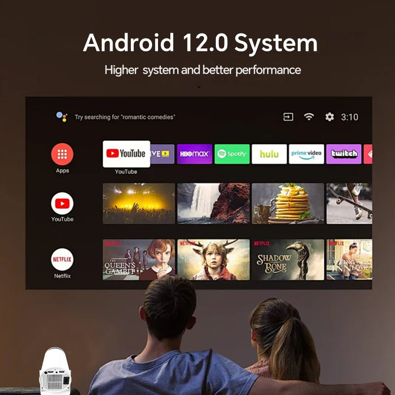 جهاز عرض منزلي ذكي محمول عالي  - مراجعة Smart Home Video وسعره